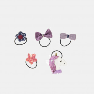 Hair elastics 5-pieces