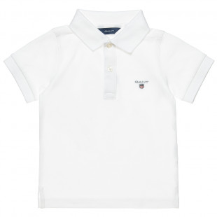 Μπλούζα Gant polo με κέντημα (10-16 ετών)