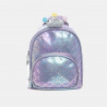 Backpack shiny with crown on top