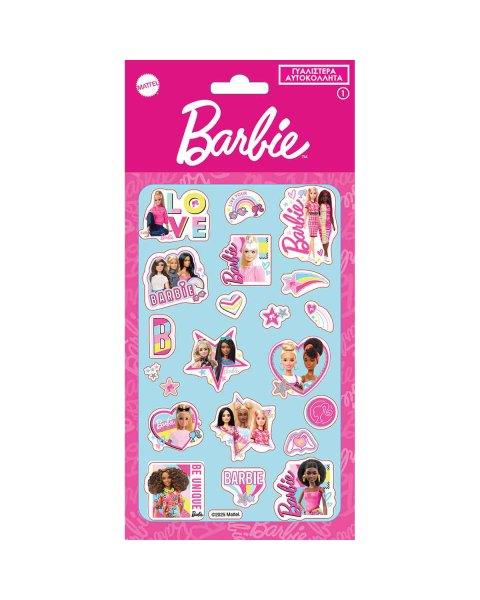 Αυτοκόλλητα Γυαλιστερά - Barbie