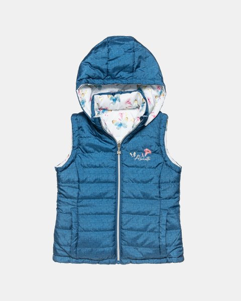 Double sided vest jacket with embroidery (12 months-5 years)
