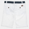 Shorts chinos with belt in 6 colors (6-16 years)