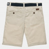 Shorts chinos with belt in 6 colors (6-16 years)