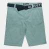 Shorts chinos with belt in 6 colors (6-16 years)