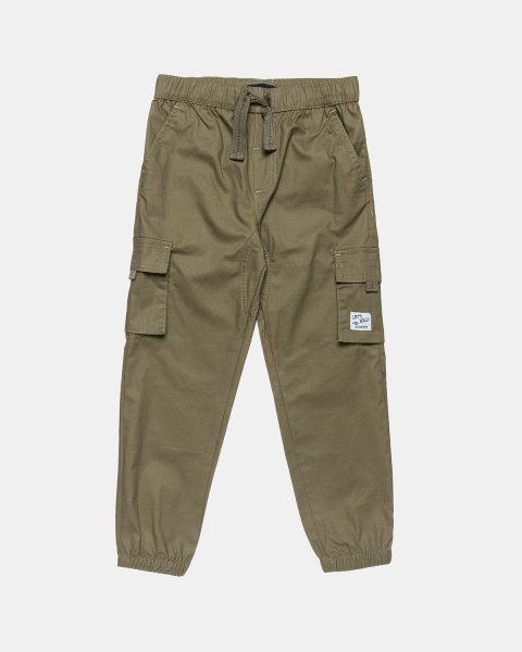 Cargo pants with a drawstring in the waistband (6-16 years)