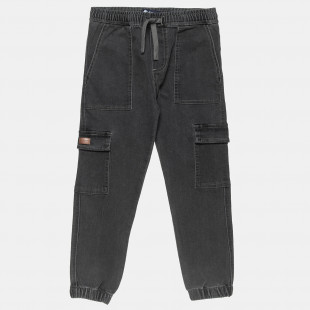 Pants with pockets and   with a drawstring in the waistband (6-16 years)