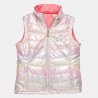 Double sided vest jacket with shiny effect (6-14 years)
