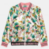 Lightweight jacket with tropical pattern (6-16 years)