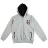 Zip hoodie cotton fleece blend Five Star with print (6-16 years)