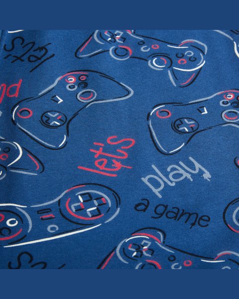 Pyjamas with print and embossed elements (6-14 years)