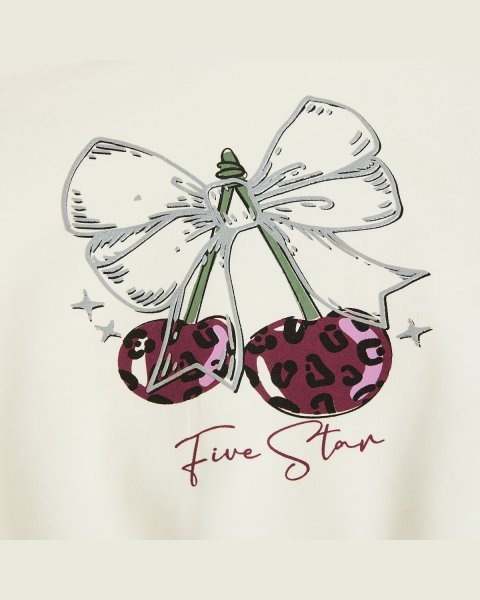 Tracksuit cotton fleece blend Five Star with print (6-12 years)