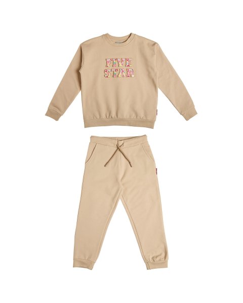 Tracksuit cotton fleece blend Five Star with embossed design (18 months-5 years)