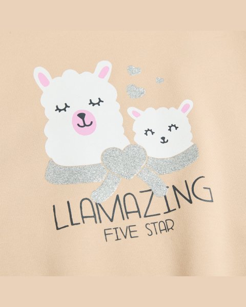 Tracksuit Five Star with glitter elements (12 months-5 years)