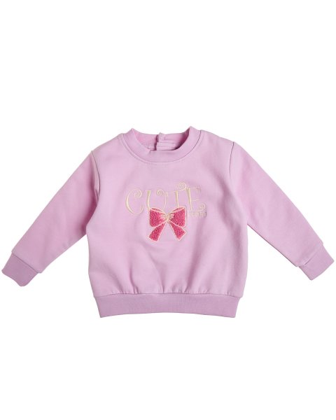 Set cotton fleece blend with embroidery (3-18 months)