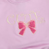 Set cotton fleece blend with embroidery (3-18 months)
