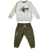 Tracksuit cotton fleece blend Five Star with print (12 months-5 years)