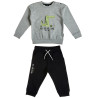 Tracksuit cotton fleece blend Five Star with print (12 months-5 years)