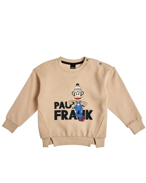Tracksuit cotton fleece blend Paul Frank with embossed elements (12 months-5 years)