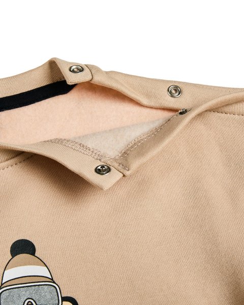 Tracksuit cotton fleece blend Paul Frank with embossed elements (12 months-5 years)
