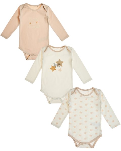 Babygrows Tender Comforts 3pcs (1-12 months)