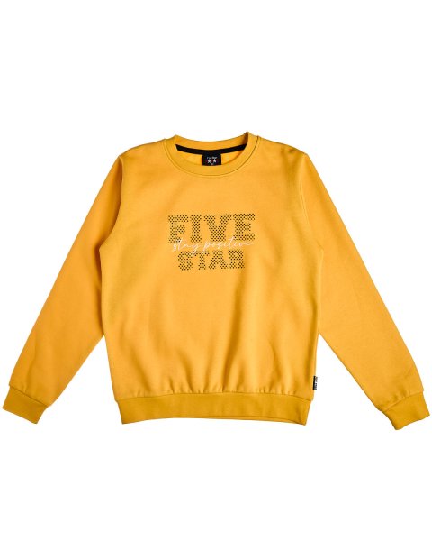 Tracksuit cotton fleece blend Five Star with embossed design (6-16 years)