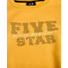 Tracksuit cotton fleece blend Five Star with embossed design (6-16 years)