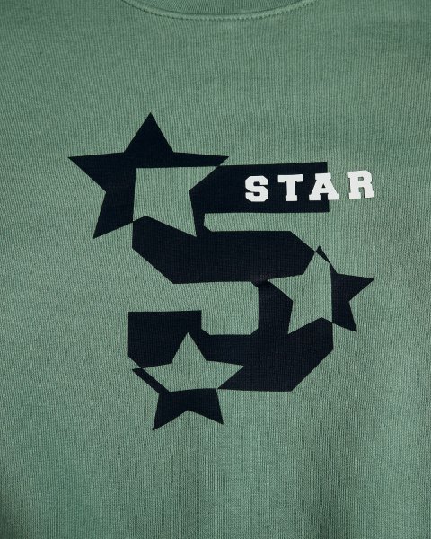 Tracksuit cotton fleece blend Five Star with print (6-14 years)