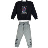 Tracksuit cotton fleece blend Five Star with print (6-16 years)