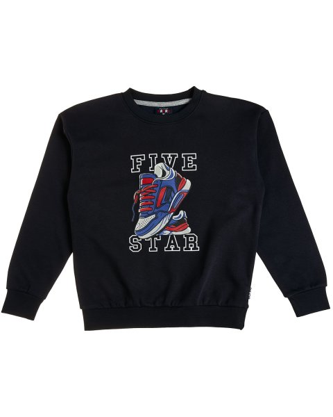 Tracksuit cotton fleece blend Five Star with print (6-16 years)