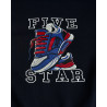 Tracksuit cotton fleece blend Five Star with print (6-16 years)