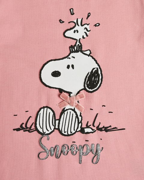 Top Snoopy with embossed design (6-14 years)