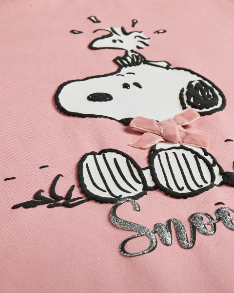 Top Snoopy with embossed design (6-14 years)