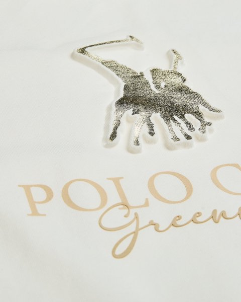 Μπλούζα Greenwich Polo Club με ανάγλυφο στοιχείο (6-16 ετών)