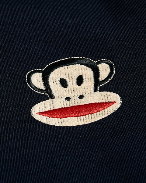 Zip hoodie cotton fleece blend Paul Frank with embroidery and embossed elements (6-14 years)