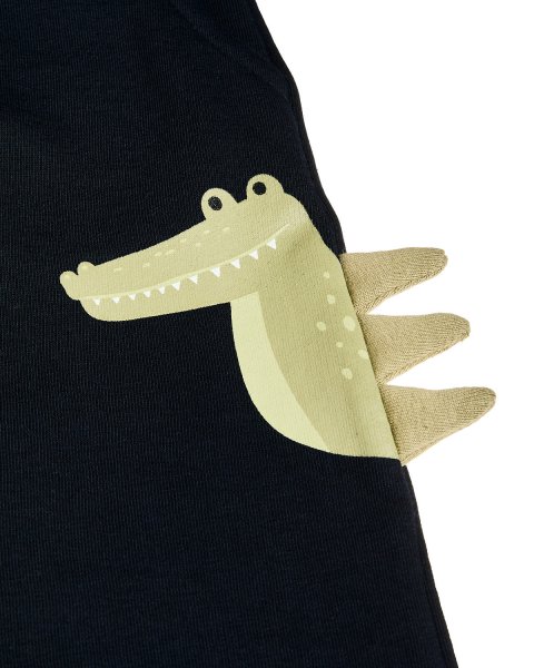 Joggers cotton fleece blend Moovers with embossed elements (12 months-5 years)
