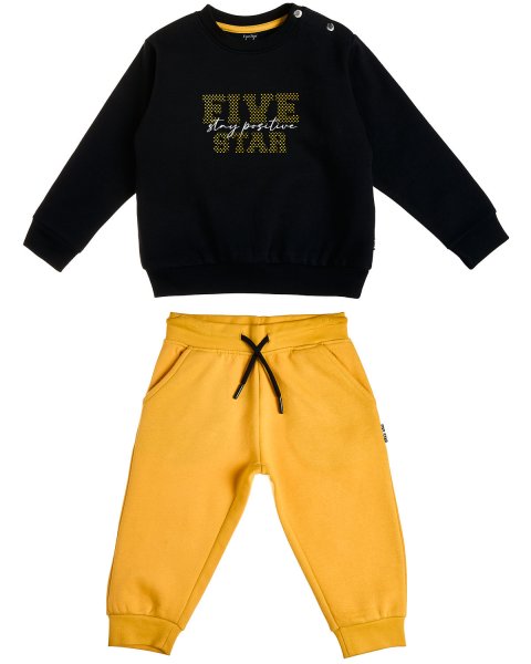 Σετ φόρμας φούτερ Five Star με ανάγλυφο σχέδιο (12 μηνών-5 ετών)