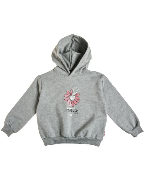 Tracksuit cotton fleece blend Five Star with embossed and glitter elements (12 months-5 years)