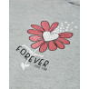 Tracksuit cotton fleece blend Five Star with embossed and glitter elements (12 months-5 years)