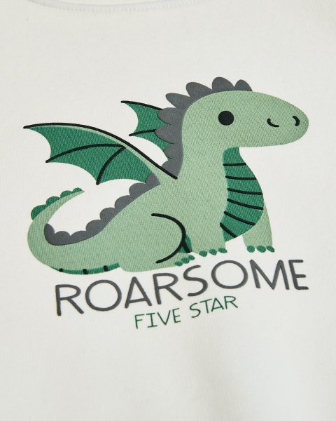 Tracksuit cotton fleece blend Five Star with embossed design (12 months-5 years)