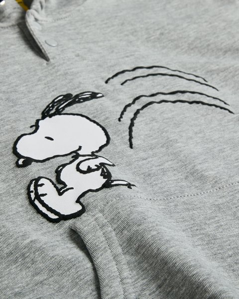 Top cotton fleece blend Snoopy with embossed design (18 months-8 years)