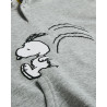 Top cotton fleece blend Snoopy with embossed design (18 months-8 years)