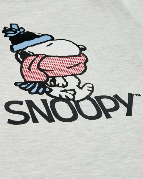 Μπλούζα Snoopy με ανάγλυφα στοιχεία (18 μηνών-8 ετών)