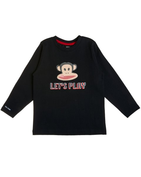 Μπλούζα Paul Frank με γυαλιστερό patch (12 μηνών-5 ετών)