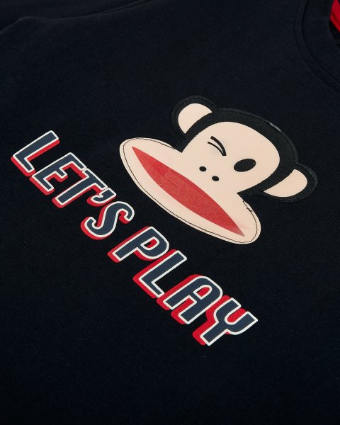 Μπλούζα Paul Frank με γυαλιστερό patch (12 μηνών-5 ετών)