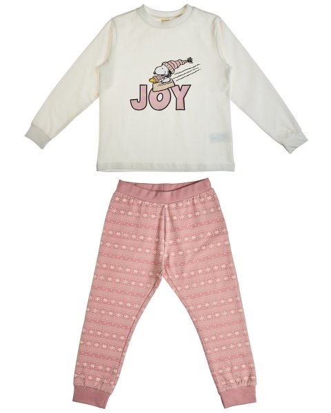 Pyjamas Snoopy with embossed design (18 months-12 years)