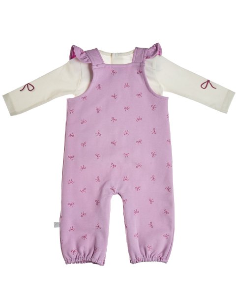 Overall cotton fleece blend Tender Comforts with top (3-18 months)