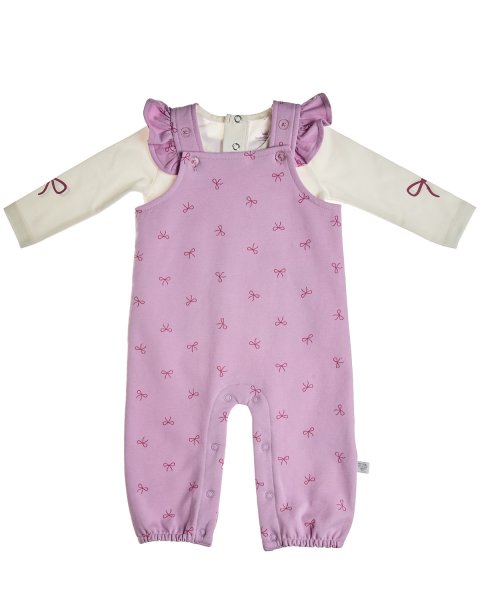 Overall cotton fleece blend Tender Comforts with top (3-18 months)