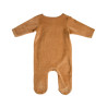 Babygrow velour Tender Comforts with embroidery (1-12 months)