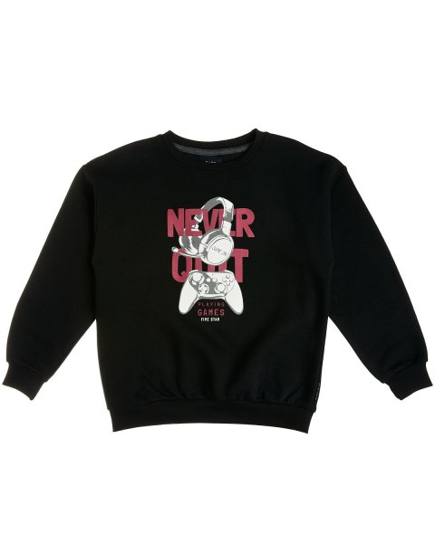 Tracksuit cotton fleece blend Five Star with embossed design (6-16 years)