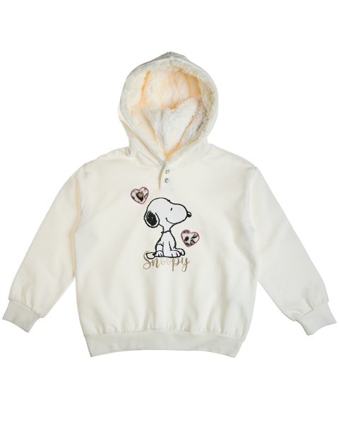 Tracksuit cotton fleece blend Snoopy with embroidery (12 months-8 years)